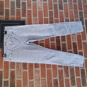 Tommy Hilfiger Skinny Blue/White Checked Jeans Size 6